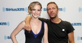 Chris Martin is keeping Jennifer Lawrence well away from home and his children, he still fears Gwyneth Paltrow