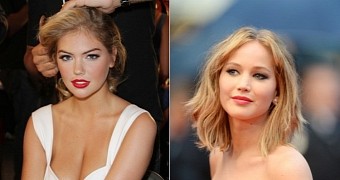 The Jennifer Lawrence and Kate upton leaked photos are going to be featured in an art gallery