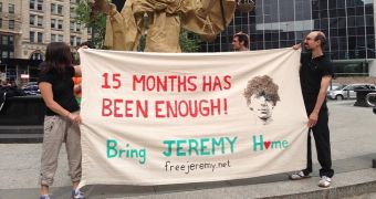 Free Jeremy Hammond protest in May 2013
