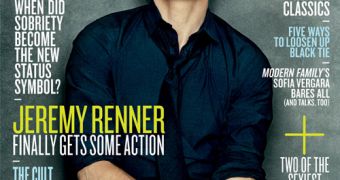 Jeremy Renner does Details, the December 2011 issue