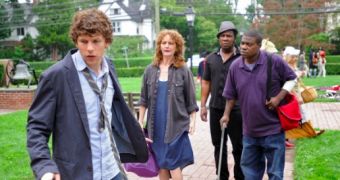 Jesse Eisenberg Turns Drug Dealer Sidekick in “Why Stop Now?” Trailer