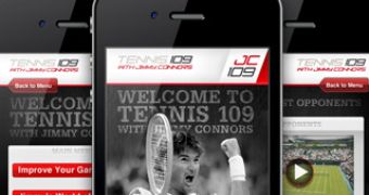 Tennis 109 with Jimmy Connors marketing material