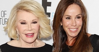 The late Joan Rivers and her daughter and best friend Melissa Rivers
