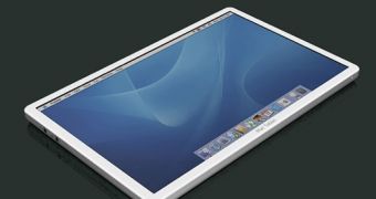 A fake picture of what would be a Mac tablet (modified)