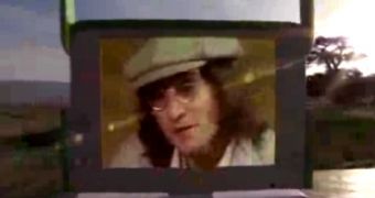 John Lennon's voice and image have been digitally modified for new OLPC advertisement