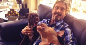 John McAfee posts picture to show that he is not dead