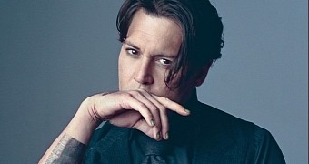 Johnny Depp strikes a moody pose for the latest issue of Details Magazine