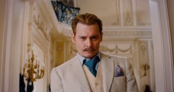 Johnny Depp is arts dealer Charles Mortdecai in “Mortdecai”