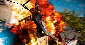 Big explosions in Just Cause 3