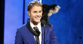 Justin Bieber's monkey made a surprise appearance at his Comedy Central Roast