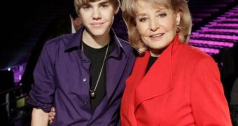 Barbara Walters includes pop star Justin Bieber in her yearly top of “10 Most Fascinating”