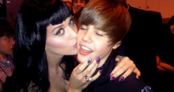 Justin Bieber becomes the official spokesperson for Proactiv anti-acne treatment (pictured here with Katy Perry)