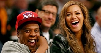 Beyonce and Jay Z seem to have heard about Justin and Selena's plans to become music's next power couple