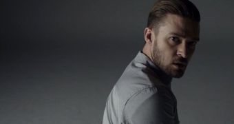 Justin Timberlake in still from “Tunnel Vision” official music video