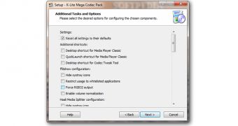 K-Lite Mega Codec Pack supports all Windows versions