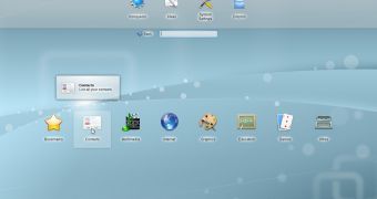 The KDE Plasma netbook environment
