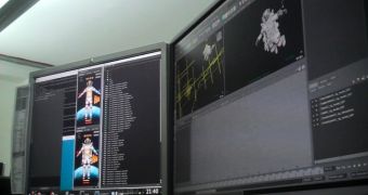 KDE being used by the Framestore studio