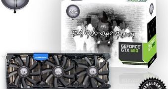 KFA2 GeForce GTX 680 Hall of Fame Appears