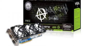 KFA2 Overclocks GTX 480 and Chills It With Three Fans