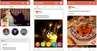 KakaoStory for Android (screenshot)