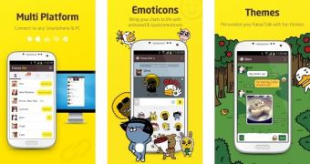 KakaoTalk for Android (screenshots)