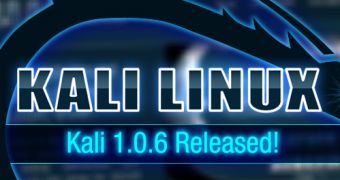 Kali Linux 1.0.6 promo banner