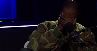Kanye West cries in new promotional interview with Radio One, walks out