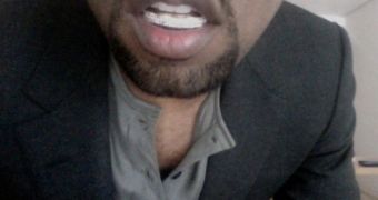 Kanye West also boasted of his new diamond teeth on Twitter