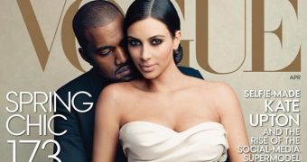 Kanye West got Kim Kardashian her first-ever US Vogue cover in 2014