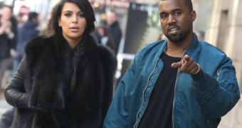 Givenchy Kanye and pregnant girlfriend Kim Kardashian in Paris for Fashion Week