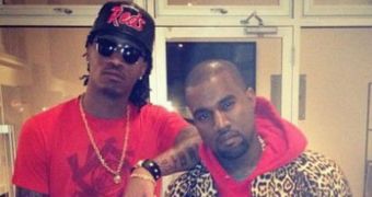 Kanye and Future rap about how fine their women are in "I Win" single