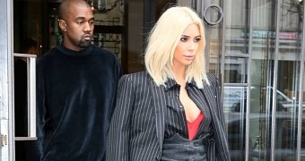 Kanye West and Kim Kardashian in Paris for Fashion Week