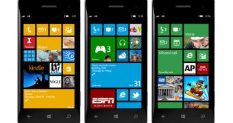 Windows Phone screenshots