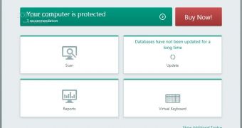 Kasperksy Anti-Virus 2015 comes with a new skin