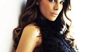 “Beauty is a gift that you have for a while, and you enjoy the hell out of it while you have it,” says Kate Beckinsale