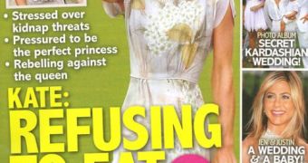 Magazine claims Kate Middleton is refusing to eat because her body is “the one thing she can control”