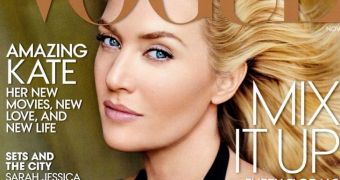 Kate Winslet is almost unrecognizable on the cover of the latest issue of Vogue magazine