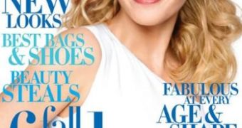 Kate Winslet on the cover of the August issue of Harper’s Bazaar magazine