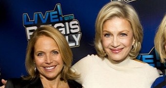 Katie Couric, Diane Sawyer and Joan London