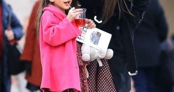 Suri is Katie Holmes’ only daughter with Tom Cruise; Katie has custody of her