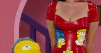 Katy Perry Brings Out the Latex Dress for ‘The Simpsons’ Christmas Special