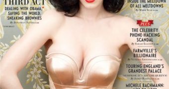 Katy Perry oozes old-school glamour for the cover of Vanity Fair magazine