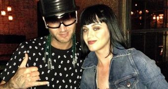 Katyu Parry and rapper Riff Raff make the oddest couple