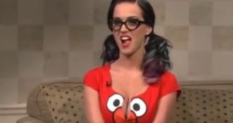 Katy Perry and Cleavage Mock Sesame Street Controversy on SNL