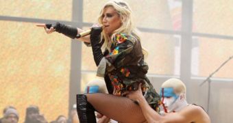 Ke$ha performs on The Today Show to promote upcoming album “Warrior”