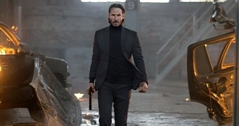 Keanu Reeves is John Wick, in a still from the movie of the same name