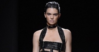 Kendall Walks for Balmain at Paris Fashion Week, Reveals Tips to Stay in Shape