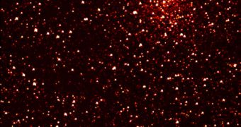 An uncalibrated photo of Kepler's designated field of view. More than 100,000 stars make the mission's target
