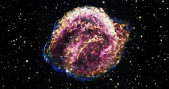 Chandra image of the Kepler Supernova Remnant