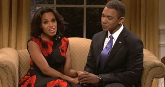 The opening skit of the Kerry Washington-hosted episode of Saturday Night Live